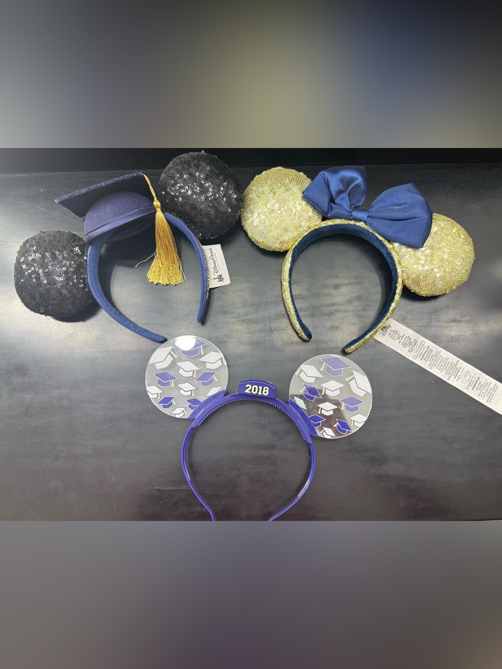 Disney Graduation Ears/Headband bundle